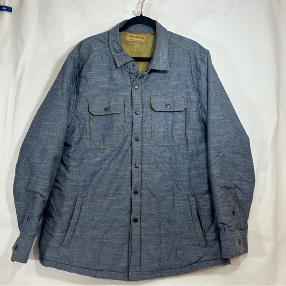 Cassius Steadfast and True mens sz medium chambray - Picture 6 of 9